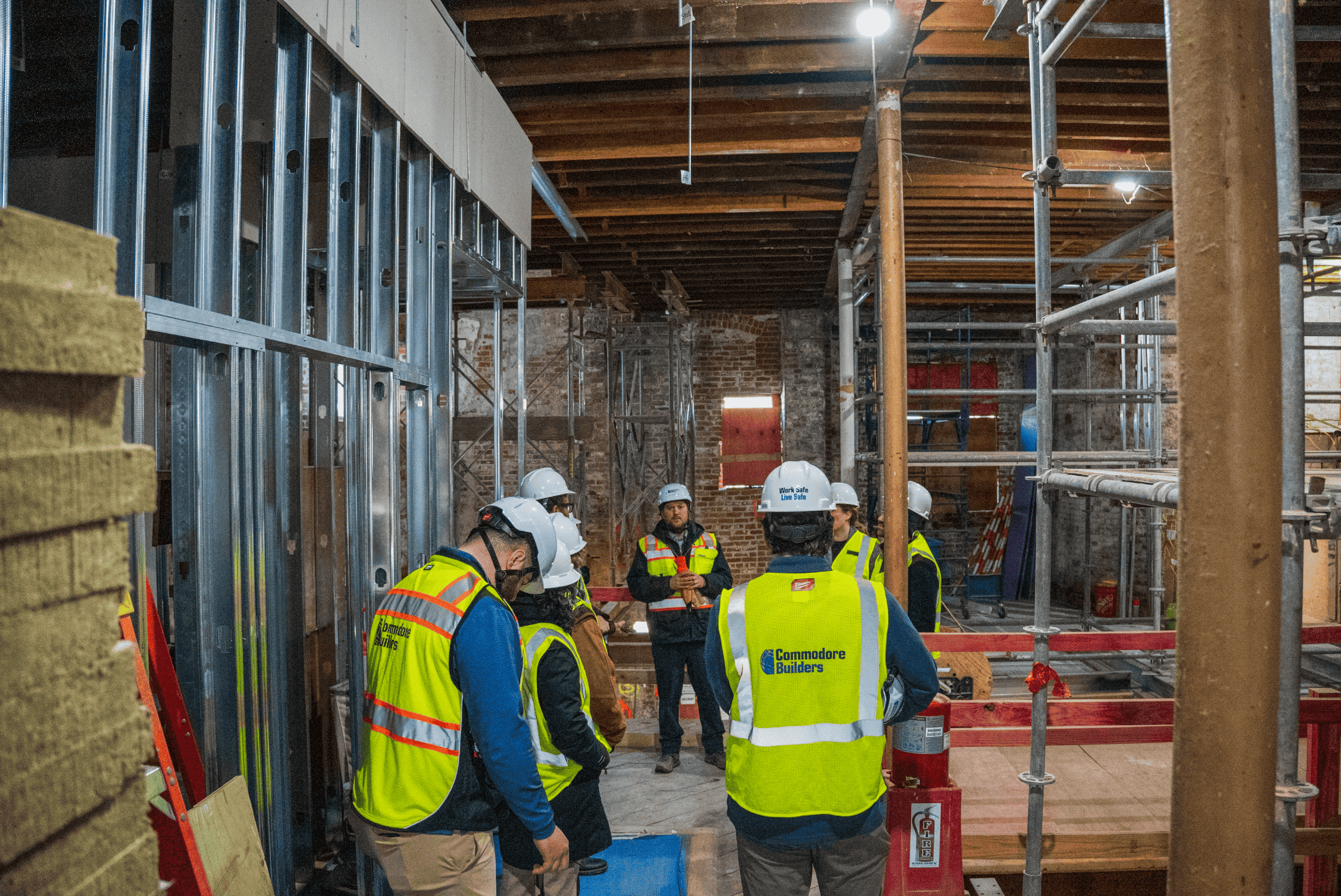 BlueHub and CMCB touring new space 